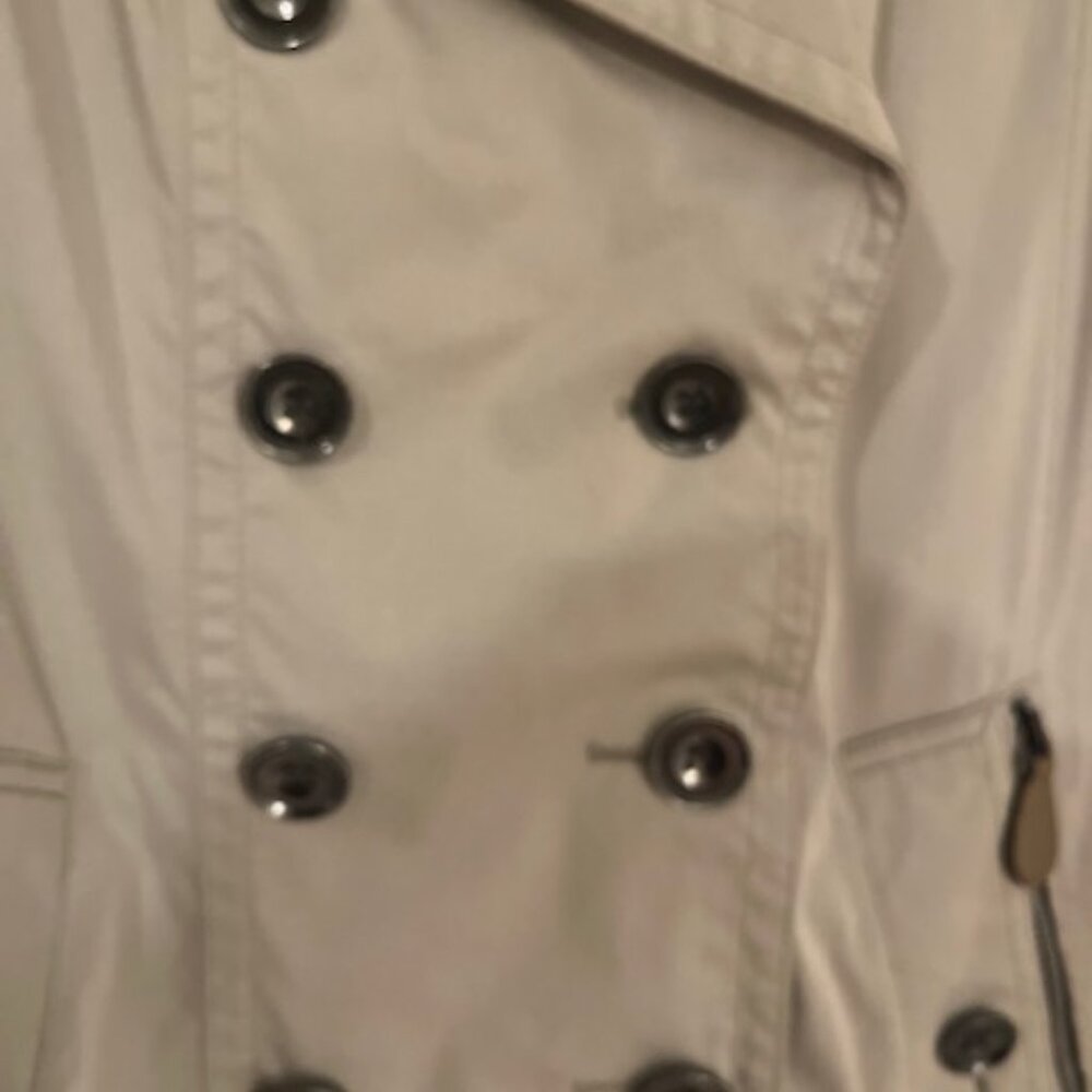 Burberry Brit Trench Coat Size 10 - Picture 3 of 11